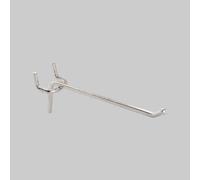 GANCIO PER PANNELLO FORATO TIPO SEMPLICE 10 cm (Pz.100)