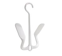 Gancio per pantofole - Stendino per pantofole, grucce per scarpe, doppio gancio per sandali, espositore per scarpe, ripiano per asciugare le per balcone casa campeggio viaggi hotel