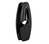 Gancio per parafango da 13 mm, regolabile, in plastica ABS, con scanalature di ingresso laterali angolate per una rapida regolazione della corda e un serraggio sicuro durante il montaggio, colore nero