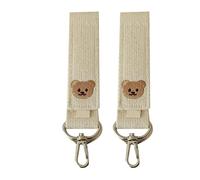 Gancio per passeggino, 2 pezzi, gancio da tasca, gancio antiscivolo, borsa per il cambio della mamma, borsa per il passeggino