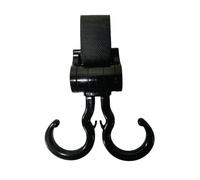 Gancio per passeggino e passante a 360 gradi per appendere borse e borse della spesa, gancio per carrozzina