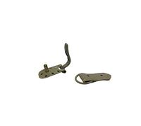 Gancio per Pelliccia in Metallo e Similpelle 22,7 x 15 mm