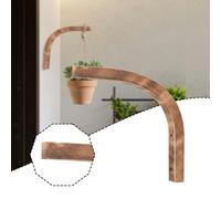 Gancio per piante, cesto di fiori, robusto gancio in legno da parete per