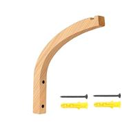 Gancio per piante, fioriere da parete per piante da interno, ganci per piante da appendere alla parete in legno, ganci per cestini, staffe per fiori, campanelli a vento, decorazione (A)