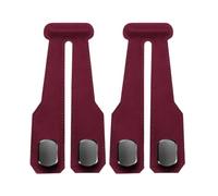 Gancio per poggiatesta auto, 2 pezzi, moderno, antiscivolo, organizer | Ganci per poggiatesta in pelle per sedile auto, per borse, bagagli, interni SUV, camper, camion, furgoni, veicoli, da viaggio