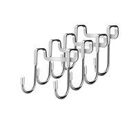 Gancio per porta di armadietti in acciaio inossidabile, gancio a torre in acciaio inox, soluzione efficiente per riporre oggetti in cucina e bagno, installazione rapida