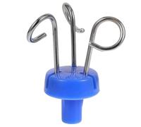 Gancio per Porta Infusi da Pavimento a 3 Ganci in Acciaio Inox
