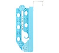 Gancio per porta pieghevole - Supporto sospeso a cinque fessure, organizzatore multifunzionale compatto, sistema di archiviazione poco ingombrante | Viaggi Bagno Armadio Camera da letto camper