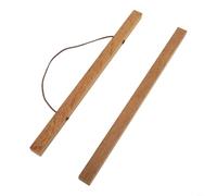 Gancio per poster in legno di teak, con aste magnetiche, per stampe artistiche, mappe, foto, per un facile cambiamento, cornice per casa, ufficio, decorazione da 21 cm a 51 cm (31 cm)