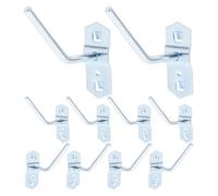 Gancio per presa da 10 pezzi Gancio per stoccaggio Gancio da parete Gancio per