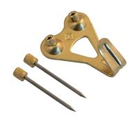 Gancio per quadro acciaio ottonato GR3 4 pz Ottone