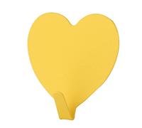 Gancio per ragazza in ferro non tossico resistente anti deformazione 12 pezzi 1 sacchetto ganci a forma di cuore per appendere bagno cucina soggiorno camera da letto ferro