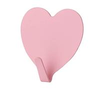 Gancio per ragazza in ferro non tossico resistente anti deformazione 12 pezzi 1 sacchetto ganci a forma di cuore per appendere bagno cucina soggiorno camera da letto ferro