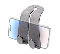 Gancio Per Ripostiglio Su Schienale Sedile Auto | Organizzatore Universale in Doppio Metallo e Pelle PU | Ganci per Sedile Auto - per gite, guida quotidiana, campeggio estivo, pendolarismo, picnic, va