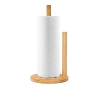 Gancio per rotolo di carta fattoria | Portarotolo di carta da appoggio solido | Portarotolo di carta in legno da tavolo da terra per armadio, tavolo