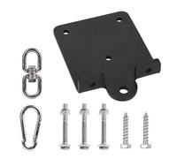 Gancio per Sacco da Boxe, Supporto per Sacco Pesante - Gancio per Trave in Legno con Montaggio a soffitto e Parete con Rotazione di 360 Gradi,Staffa per Gancio per Borsa Resistente per allenamenti di