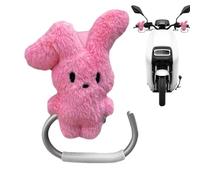 Gancio per scooter, ganci per passeggino per bambini - Gancio per sospensione per moto solido | Gancio per passeggino per coniglio cartone animato, organizer per borsa per passeggino in lega