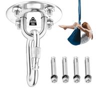 Gancio per Soffitto Supporto per Sacco da Boxe Yoga e Amaca Fissaggio a Muro