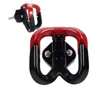 Gancio per sospensione anteriore per scooter, gancio per bagagli per moto | Gancio per sospensione resistente per scooter elettrico - Gancio per borsa per scooter, ciclomotori, motocicli, rosso, Vedi