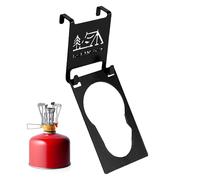 Gancio per stufa, per serbatoio, supporto portatile, per taniche da campeggio, per serbatoio da tavolo, montaggio durevole, contenitore per carburante compatto, soluzione per utensili da cucina