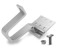 GANCIO PER TETTO JB SYSTEMS SingleHook 1.1 - Compatibile con sistema K2 SingleRail, Alluminio, 100x13,2 mm