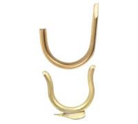 Gancio per Tromba in Rame Oro, Ricambio Leggero per Musicisti | Set per Tromba in Si Bemolle, Parte Anteriore e Posteriore, Piccolo e Facile da Portare, Accessorio di Ricambio