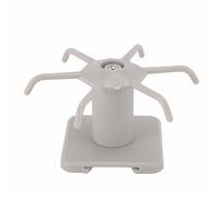 Gancio per Utensili da Cucina Cuscinetto Forte Rotazione Supporto Adesivo per la Casa di Stoccaggio ABS 6 Artigli a 360 Gradi Ruota Sotto l'armadio Utensile (GREY)