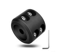 Gancio per verricello, protezione in gomma per cavo per ATV, UTV, camion, fuoristrada, 4 x 4, ingranaggi di recupero, ammortizzatore per linea fairlead (nero)