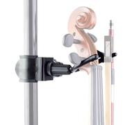 Gancio per violino - Heavy Duty Viola Mount Non-Drill Hanger | Supporto compatto per strumenti musicali per aula prove concerti registrazione | Supporto multiuso per musicisti Home Office Travel Setup