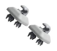 Gancio per visiera parasole 2 pezzi, supporto per clip per visiera parasole, protezione solare per porta visiera per auto per A1 A3 A4L A5 A6L A7 Q3 Q5 Q7 TT 8U0857562A 8E0857563A