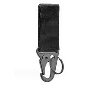 Gancio per zaino Clip Forte Portachiavi Moschettone Professionale Cinture Keeper Con Supporto Catena Loop Fettuccia Anelli
