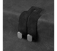 Gancio Poggiatesta Auto per Toyota Gaia (M10G) 1998-2004, Ganci Doppi Sedile Posteriore Dell'auto Seat Back Storage Hook Accessori Auto, 2pcs Black