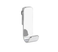 Gancio porta asciugamani Premium ABS acciaio 2 pz Acciaio inox