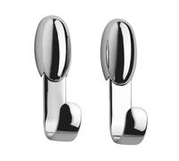 GANCIO PORTA ASCIUGAMANO PORTA ACCIAIO ELEGANTE DESIGN BAGNO CUCINA APPENDINO