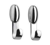 GANCIO PORTA ASCIUGAMANO PORTA ACCIAIO ELEGANTE DESIGN BAGNO CUCINA APPENDINO