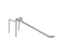 Gancio porta blister semplice in acciaio cm.30 per appendere su griglie espositi