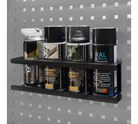 Gancio porta bombolette spray ARR-GAN-BS per pannelli forati - arredo officina