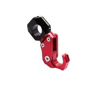 Gancio Portabagagli Per Xmax X-ADV 750 PCX160 PCX 125 ADV150 PCX 150 Supporto Per Appendere Portabagagli Con Gancio Per Borsa Da Viaggio Per Casco Da Motociclista Universale Da 22mm-28,5mm(rosso)