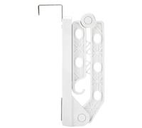 Gancio portatile per porta, per bagno, 5 fessure per appendiabiti | Ganci appendiabiti da viaggio, multiuso, facili da usare, portatili, accessori di stoccaggio per armadi,