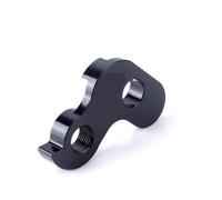 Gancio posteriore per deragliatore posteriore pieghevole 412, struttura in lega, compatibile con 3 velocità/velocità singola, estensione esterna per deragliatore Refit (nero)