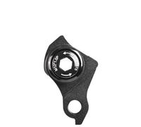 Gancio posteriore per telaio della bici con asse passante da 1,0/1,5/1,75 mm, gancio deragliatore posteriore adatto per MTB, bici da strada, e-bike, bici da ghiaia, compatibile con parti di bici con