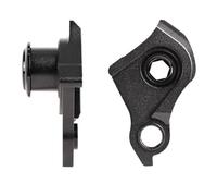 Gancio posteriore per telaio della bici con asse passante da 1,0/1,5/1,75 mm, gancio deragliatore posteriore adatto per MTB, bici da strada, e-bike, bici da ghiaia, compatibile con parti di bici con