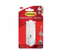 Gancio punta in metallo con linguette adesive - grande modello 3M Command