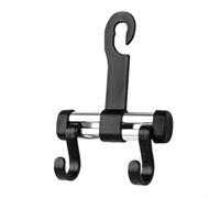 Gancio regolabile per sedile posteriore dell'auto per appendere accessori preservando lo spazio per le gambe e mantenendo un aspetto pulito (1 pezzo)