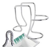 Gancio regolabile per tubo di scarico della lavatrice, Clip guida tubo lavanderia, Morsetto per tubo flessibile universale per lavandino, acciaio inossidabile 304