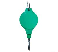 Gancio retrattile da appendere per piante in vaso, regolabile, in plastica verde, resistente alle intemperie, salvaspazio, per erbe, piante grasse, balconi, giardini, portici, 1 pezzo (B)