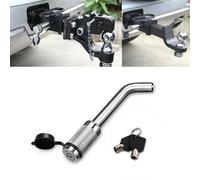 Gancio Rimorchio Serratura 1.6cm Alluminio Attacco Perno + 2 Tasti for