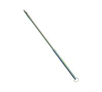 Gancio rivestito in titanio, 29 cm, per acqua dolce | Lunghezza 29 cm, acciaio inossidabile rivestito in titanio, antiruggine, sicuro per acqua salata, accesso profondo alla gola