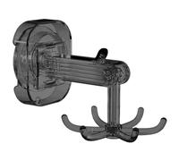 Gancio rotante a sei artigli, gancio multiuso per montaggio a parete, gancio rotante versatile, gancio a sei bracci, gancio rotante salvaspazio, organizer per casa e ufficio