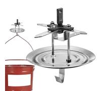 Gancio rotante per verniciatura a polvere, ganci per verniciatura a spruzzo per forno, sospensione oggetti in acciaio, per magazzini, officine, garage, riparazione veicoli e miglioratori